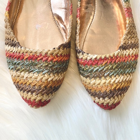 (💛2/$30) Cute stripe slip on shoes - Picture 3 of 4